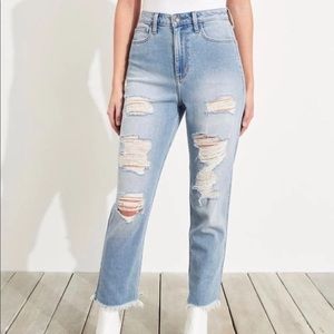Hollister mom jeans